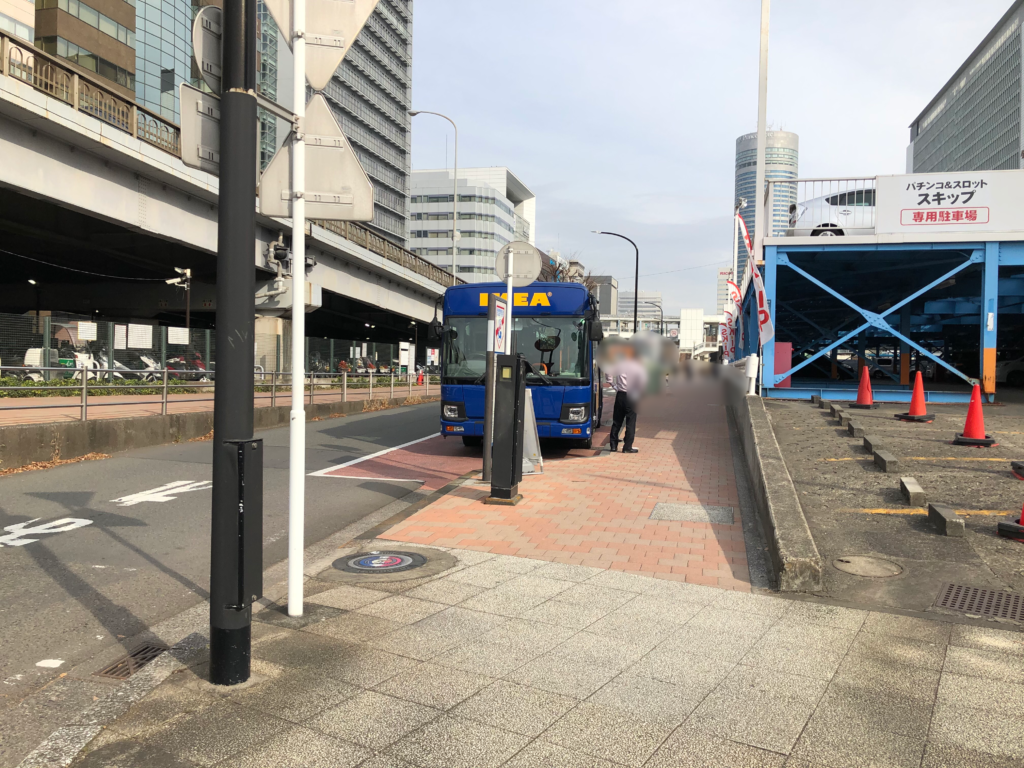 新横浜駅 Ikea港北までの無料シャトルバス 乗り場情報などを写真付きでご紹介します 横浜情報ばこ